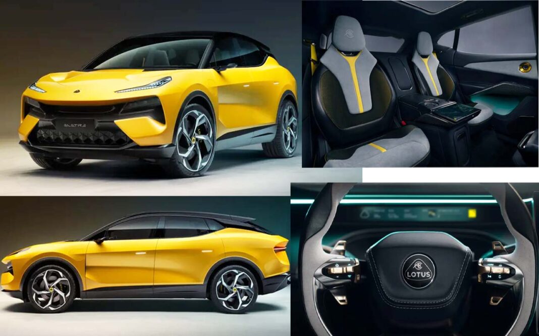 Lotus revealed the 2024 Lotus Eletre electric SUV Autoguideindia